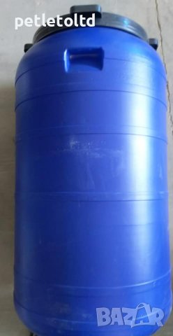 Бидон 250 Л с винтов капак, снимка 2 - Железария - 24968408