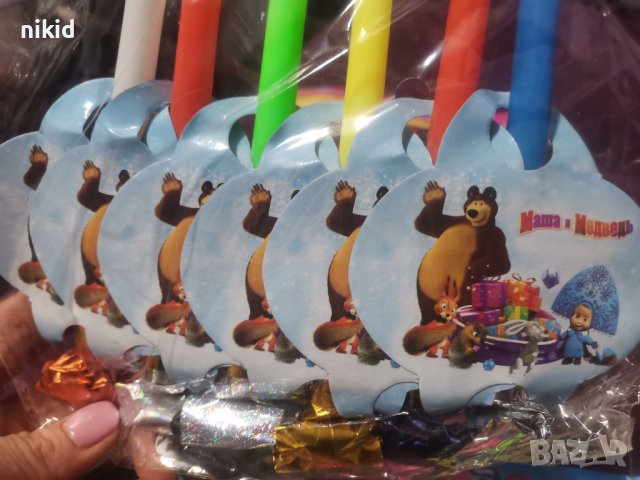 Маша и Мечока Свирка свирки за детско парти рожден ден