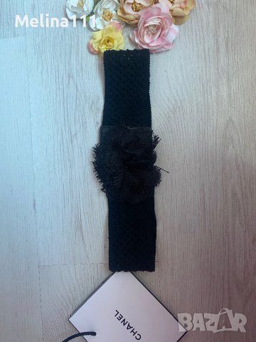 Плетен колан тип ластик с роза , снимка 6 - Колани - 38172479