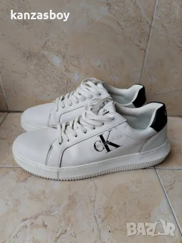 Calvin Klein Jeans Chunky Cupsole Monologo - страхотни мъжки кецове 42-номер, снимка 2 - Кецове - 49910224