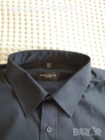 Мъжка риза с къс ръкав, снимка 1