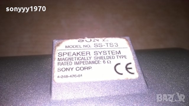 sony 4 броя тонколони-12х10х10см-внос швеицария, снимка 3 - Тонколони - 27361232