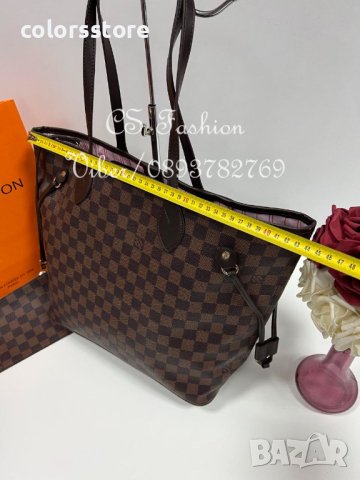 Чанта Louis Vuitton Neverfull код DS373, снимка 4 - Чанти - 37300842