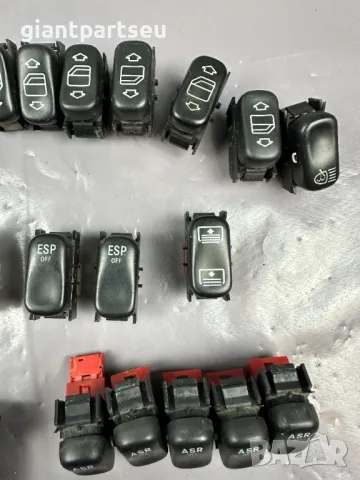 Бутони Мерцедес Mercedes-benz W202 W208 W210, снимка 3 - Части - 49090803