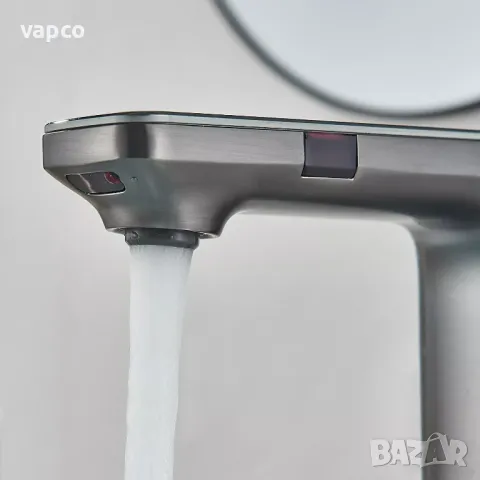 Модерен сензорен LED смесител за баня с дисплей W89, снимка 6 - Смесители - 48759475