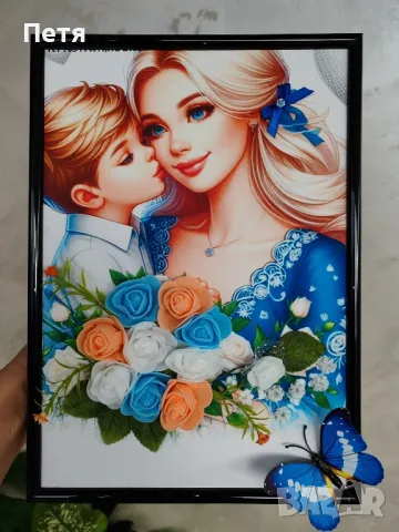 Картини за празника на мама, снимка 8 - Декорация за дома - 49194841