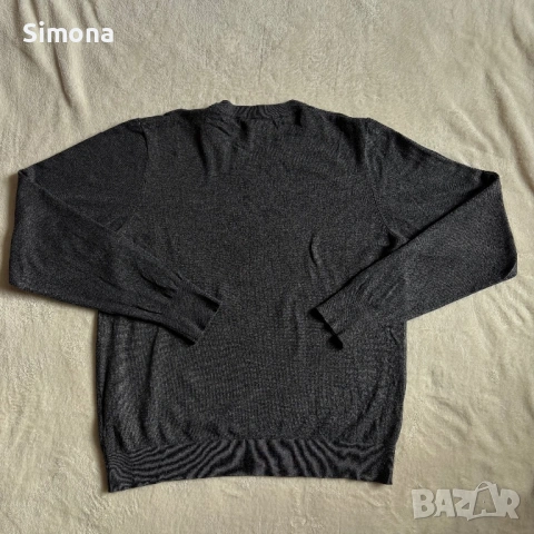 Тъмносива блуза с дълъг ръкав, снимка 2 - Блузи - 53501077