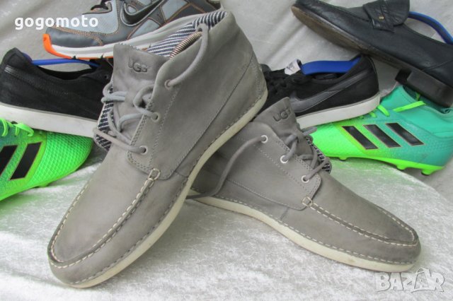 UGG® original КАТО НОВИ  висококачествени,ежедневни мъжки боти 43 - 44,100% лукс естествена кожа, снимка 4 - Мъжки боти - 32886898