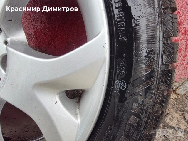 продавам 2 бр.гуми 255/45/18 чисто нови и 2 бр.джанти за бмв х3 м пакет задни E9J×18, снимка 3 - Гуми и джанти - 53501199