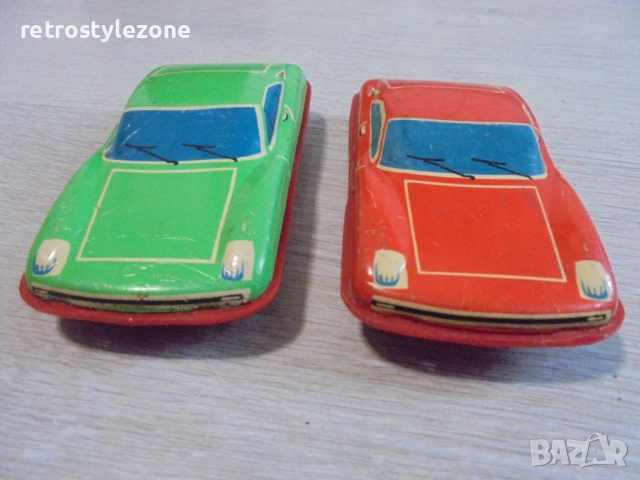 № 8339 Две стари руски играчки – автомобилчета Ретро руски играчки – метални автомобилчета от 70-те, снимка 3 - Други ценни предмети - 52240748