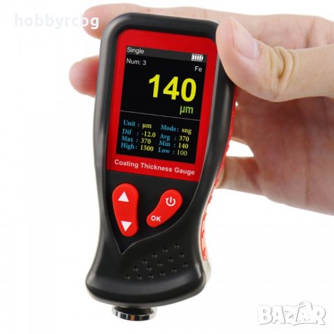 CTM-275 Уред за измерване на дебелината на автобоя, HD цветен дисплей, снимка 2 - Други инструменти - 33331774