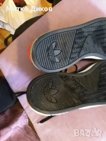 	Adidas женски високи маркови маратонки естествена кожа US 5.5 UK 5 стелка 240мм №38 отлични, снимка 10 - Маратонки - 50303710