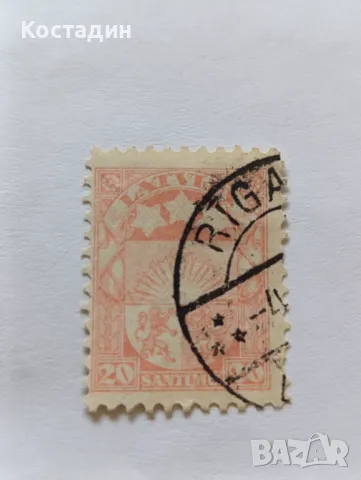 Пощенска марка Литва 1927