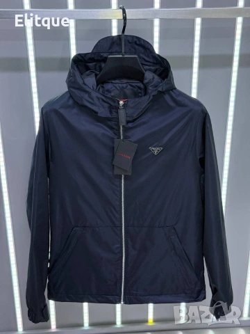 мъжки якета/ ветровки на едро клас оригинал prada, снимка 8 - Якета - 53067674