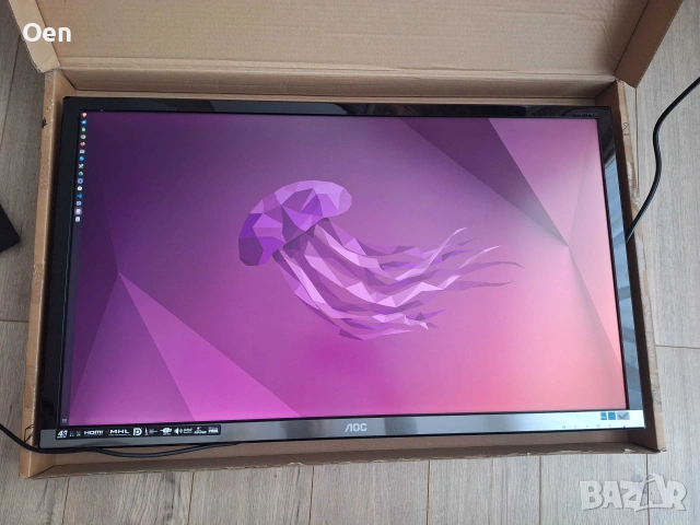 Монитор 31” AOC U3277PWQU, 3840x2160, MVA, 60 Hz - U3277PWQU, снимка 7 - Монитори - 53277507