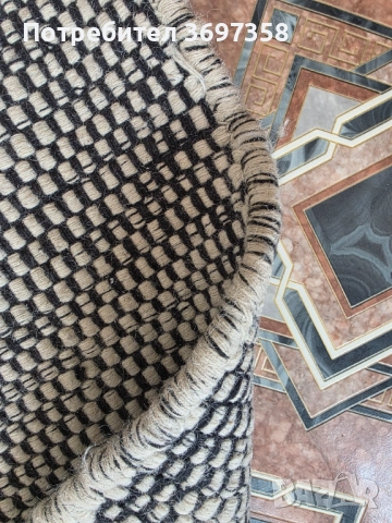 Индийски ръчно направен килим, снимка 4 - Килими - 51443040