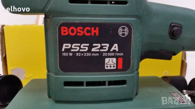 Виброшлайф Bosch PSS 23A, снимка 6 - Други инструменти - 27903735
