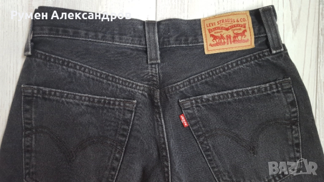 Черни дамски дънки Levi Strauss '94 Baggy Wide Leg W25 L33