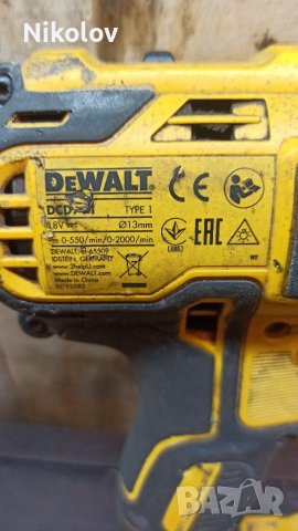 Винтоверт на батерия DeWALT, снимка 2 - Винтоверти - 39104706