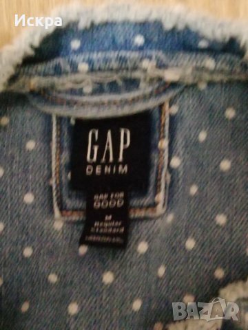 Дънков якенце на GAP н. М, снимка 2 - Детски якета и елеци - 37872921