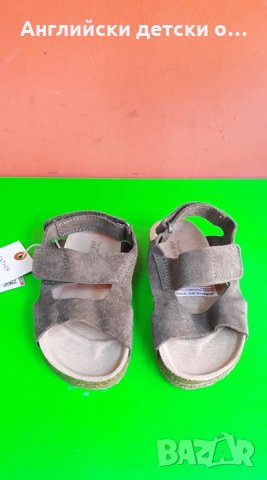 Английски детски сандали естествена кожа-ZARA , снимка 2 - Детски сандали и чехли - 28519378