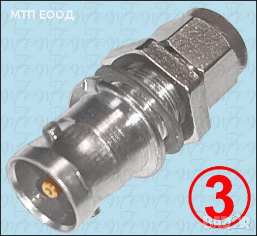 BNC, букса за платка, снимка 3 - Друга електроника - 38573393