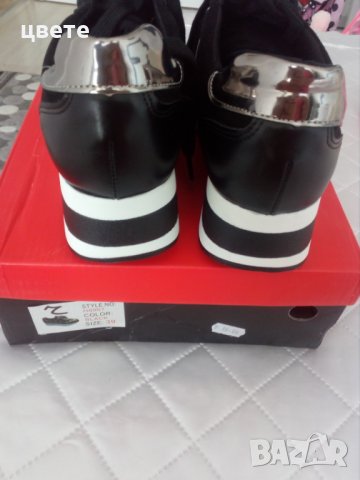 Дамски обувки на платформа, снимка 4 - Дамски ежедневни обувки - 26401694