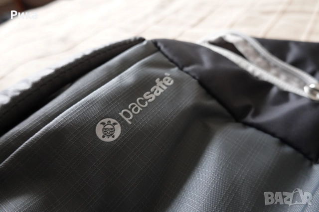 Раница Pacsafe с технология против кражба, снимка 3 - Раници - 52698949