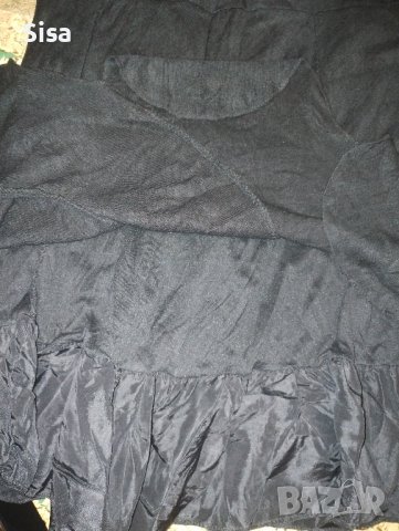 Черна пола размер М, снимка 2 - Поли - 43044906