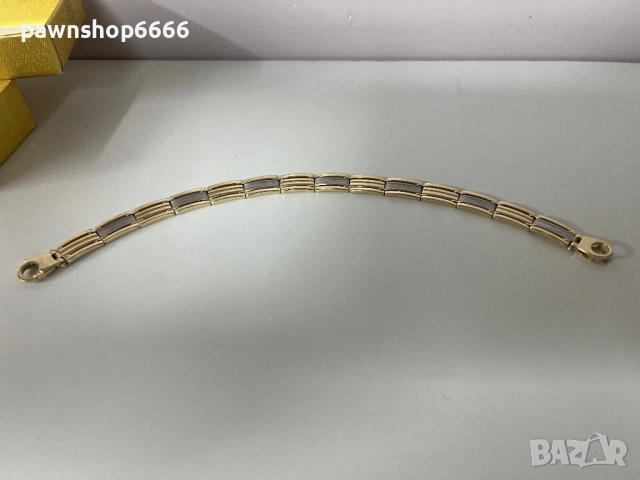 Златна гривна 14 карата 11 грама , снимка 6 - Гривни - 52583284