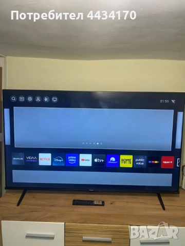 Hisense Smart TV 55A6K – 55 инча, използван, в много добро състояние