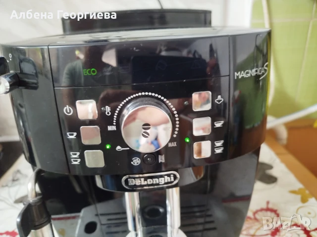 Кафе автомат Delonghi Magnifica S, снимка 3 - Кафемашини - 51003325