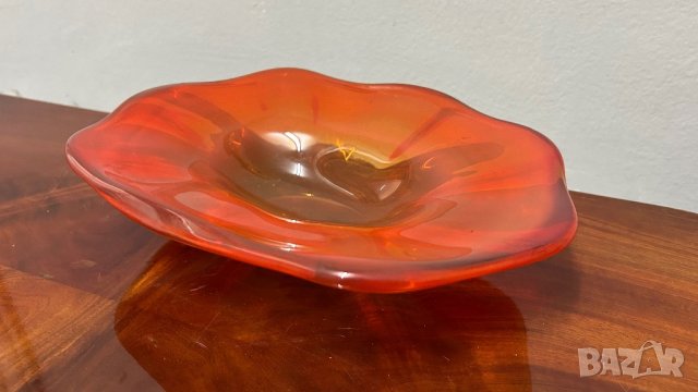Murano стъклена купа / фруктиера