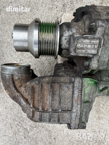 Компресор за Mercedes CLK 209 (M271) с тунинг шайба., снимка 2 - Части - 53090075