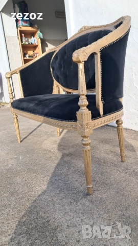 Канапе масив Луи 16, снимка 4 - Дивани и мека мебел - 52825818