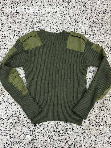 Мъжки военен пуловер. Размер L, снимка 5 - Пуловери - 52702492