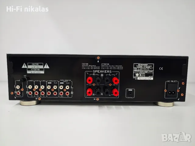 стерео усилвател PIONEER A-304r, снимка 6 - Ресийвъри, усилватели, смесителни пултове - 49645495