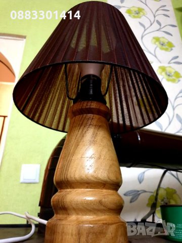 Ретро нощна лампа уникат, снимка 4 - Настолни лампи - 27466312