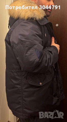 Зимно мъжко яке парка , снимка 4 - Якета - 52354989
