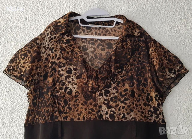 Дамска рокля 4ХЛ- 5ХЛ , снимка 2 - Рокли - 51048374