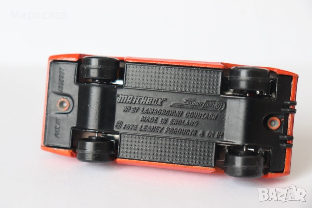 1/64?? MATCHBOX LAMBORGHINI 1973 КОЛИЧКА МОДЕЛ, снимка 7 - Колекции - 52918862