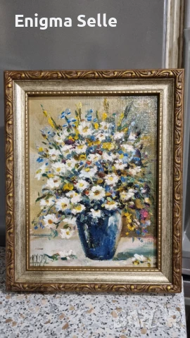 Маслена картина на Николай Ханзъров, снимка 2 - Картини - 51067574