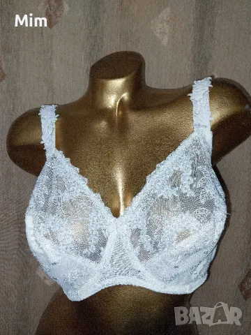 Prima Donna 75 G Снежно бял дантелен сутиен , снимка 3 - Бельо - 48888518