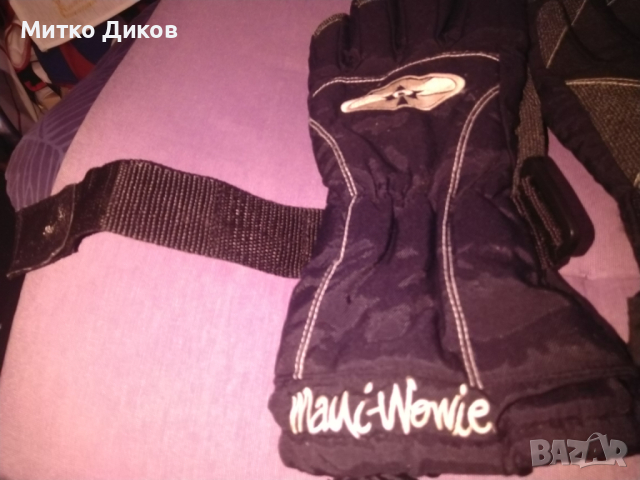 Скиорски  Maui Wowie маркови непромокаеми отлични ръкавици 30х14см размер М, снимка 6 - Зимни спортове - 44928758