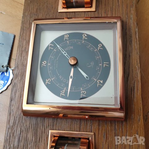 Барометър,термометър ,влагометър, снимка 3 - Антикварни и старинни предмети - 50046083