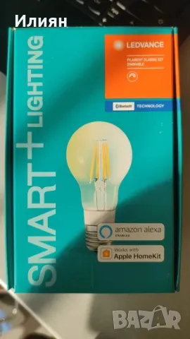 Ledvance smart+bluetooth крушки прозрачна/матова (Alexa, Google, Homekit) !РАЗПРОДАЖБА!