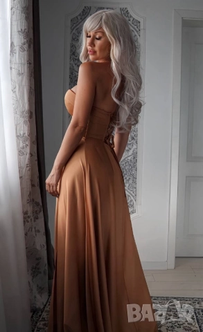 официална дълга рокля , снимка 4 - Рокли - 51632473