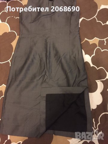 Стилна и качествена италианска дамска рокля с вълна и коприна+подарък, снимка 2 - Рокли - 43072615