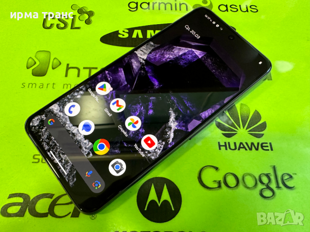 Google Pixel 8 128gb/12gb Ram Dual sim фабрично отключен, снимка 2 - Телефони с две сим карти - 44861908