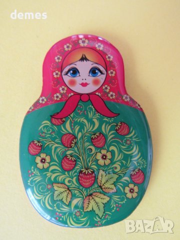 Автентичен  магнит-матрьошка от Русия